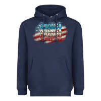 Navy America america Heavyweight Hoodie - NancyCooperArtShop