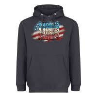 Smoke America america Heavyweight Hoodie - NancyCooperArtShop