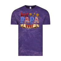 Cloud Purple best papa ever Vintage Tee - HRA Design Shop