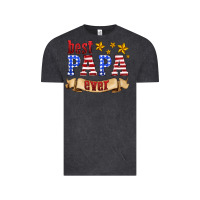 Vintage Black best papa ever Vintage Tee - HRA Design Shop