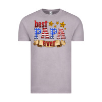 Vintage Zinc best papa ever Vintage Tee - HRA Design Shop