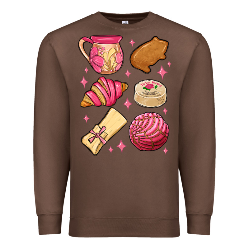 Mexican Pan Dulce Premium Sweatshirt by MaliasSmallBusiness | Teevron
