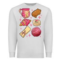 Dove Grey mexican pan dulce Premium Sweatshirt - MaliasSmallBusiness
