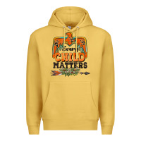 Antique Gold every child matters thunderbird Premium Hoodie - BarkalooDesign