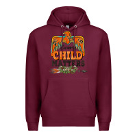 Burgundy every child matters thunderbird Premium Hoodie - BarkalooDesign