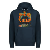 Navy every child matters thunderbird Premium Hoodie - BarkalooDesign