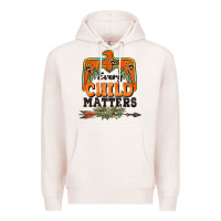 Pale Pink every child matters thunderbird Premium Hoodie - BarkalooDesign
