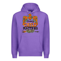 Purple every child matters thunderbird Premium Hoodie - BarkalooDesign