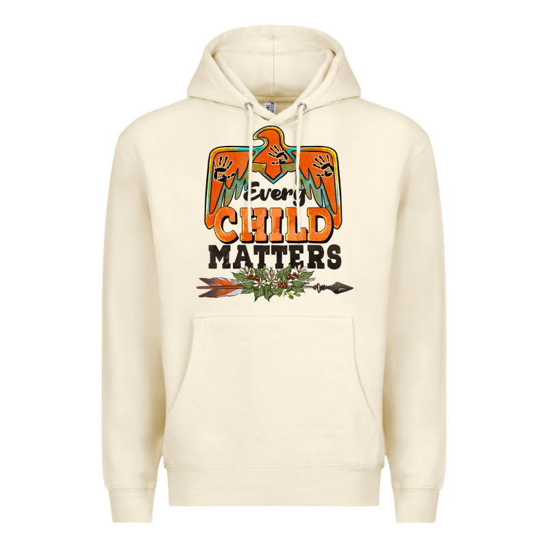 Every Child Matters Thunderbird Premium Hoodie by BarkalooDesign | Teevron