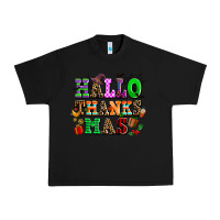 Black hallothanksmas Urban Heavy Tee - AdoDesignShop