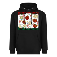 Black christmas conchas Heavyweight Hoodie - MaliasSmallBusiness