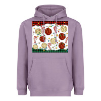 Lavender christmas conchas Heavyweight Hoodie - MaliasSmallBusiness