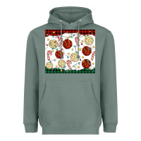 Sage christmas conchas Heavyweight Hoodie - MaliasSmallBusiness
