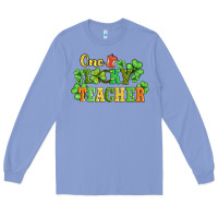 Colony Blue one lucky teacher Long Sleeve Tee - AdoDesignShop