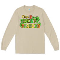 Mushroom one lucky teacher Long Sleeve Tee - AdoDesignShop