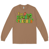 Toasted Coconut one lucky teacher Long Sleeve Tee - AdoDesignShop