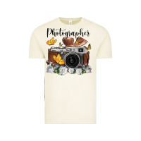 Vintage Arctic photographer floral butterfly film roll vintage camera Vintage Tee - FaDigitalArtStudio