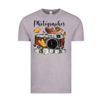 Photographer Floral Butterfly Film Roll Vintage Camera Vintage Tee | Teevron