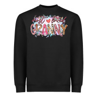 Black most loved granny Heavyweight Sweatshirt - RacoonDesign