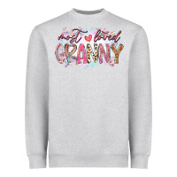 Heather Grey most loved granny Heavyweight Sweatshirt - RacoonDesign