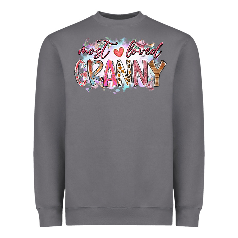 Most Loved Granny Heavyweight Sweatshirt by RacoonDesign | Teevron
