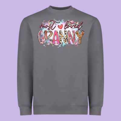 Most Loved Granny Heavyweight Sweatshirt Designed By Racoondesign