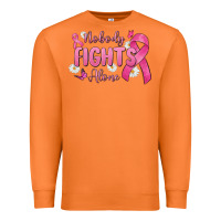 Carrot nobody fights alone Premium Sweatshirt - MaliasSmallBusiness