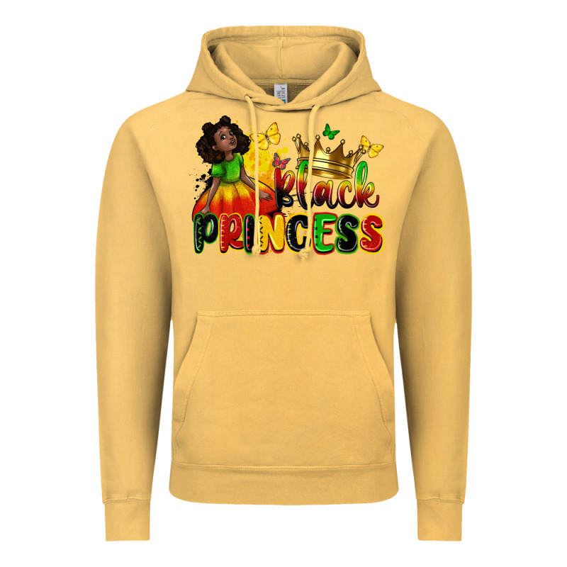 Black Princess Juneteenth Vintage Hoodie by Zillion Design Studio | Teevron