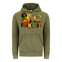 Vintage Olive Black princess juneteenth Vintage Hoodie - Zillion Design Studio