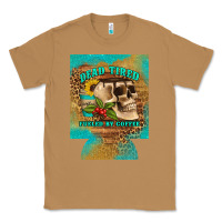 Toasted Coconut dead tired fueled by coffee 12 oz can cooler (regular) Classic Tee - Artiststas