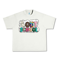 Pistachio peace out school Urban Heavy Tee - JahusDesignShop