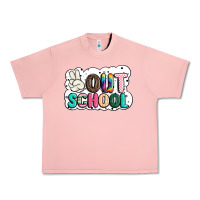 Salmon peace out school Urban Heavy Tee - JahusDesignShop