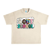 Sandshell peace out school Urban Heavy Tee - JahusDesignShop