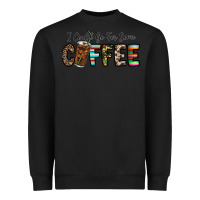 Black i could go for some coffee Heavyweight Sweatshirt - CowhideDigitalArt