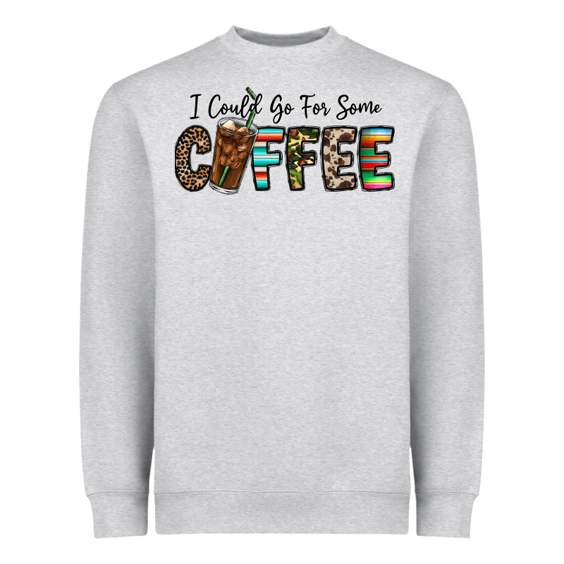 I Could Go For Some Coffee Heavyweight Sweatshirt by CowhideDigitalArt | Teevron