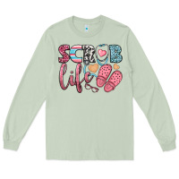 Matcha scrub life Long Sleeve Tee - BundleAndBundleShop