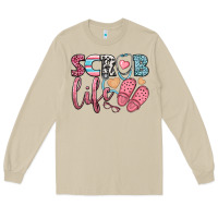 Mushroom scrub life Long Sleeve Tee - BundleAndBundleShop