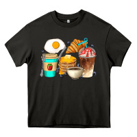 Asphalt Breakfast Coffee Cups Heavy Core Tee - Artiststas