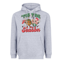 Heather Grey mexican christmas tis the season Heavyweight Hoodie - MaliasSmallBusiness