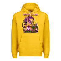 Lemon fresh lilac gnome Premium Hoodie - BarkalooDesign