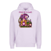 Lilac fresh lilac gnome Premium Hoodie - BarkalooDesign