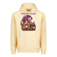 Pina Colada fresh lilac gnome Premium Hoodie - BarkalooDesign