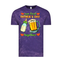Cloud Purple our first father's day together Vintage Tee - HRA Design Shop