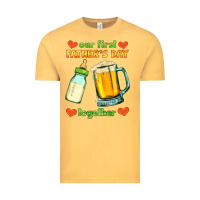 Vintage Mustard our first father's day together Vintage Tee - HRA Design Shop