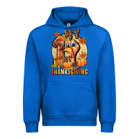 Cobalt My 1st Thanksgiving Urban Hoodie - NancyCooperArtShop