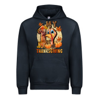 Navy My 1st Thanksgiving Urban Hoodie - NancyCooperArtShop