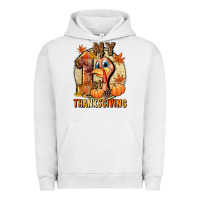 Pigment Lunar Rock My 1st Thanksgiving Urban Hoodie - NancyCooperArtShop