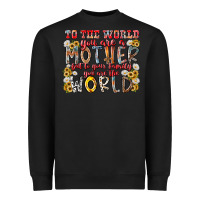 Black mother world Heavyweight Sweatshirt - RacoonDesign