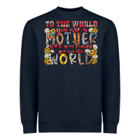 Navy mother world Heavyweight Sweatshirt - RacoonDesign