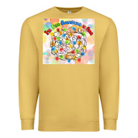 Antique Gold im fine everything is fine with lights Premium Sweatshirt - MaliasSmallBusiness